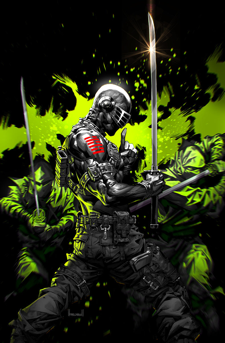 SNAKE EYES DEADGAME #3 (OF 6) UNKNOWN COMICS KAEL NGU EXCLUSIVE VIRGIN GREEN VAR (11/25/2020)