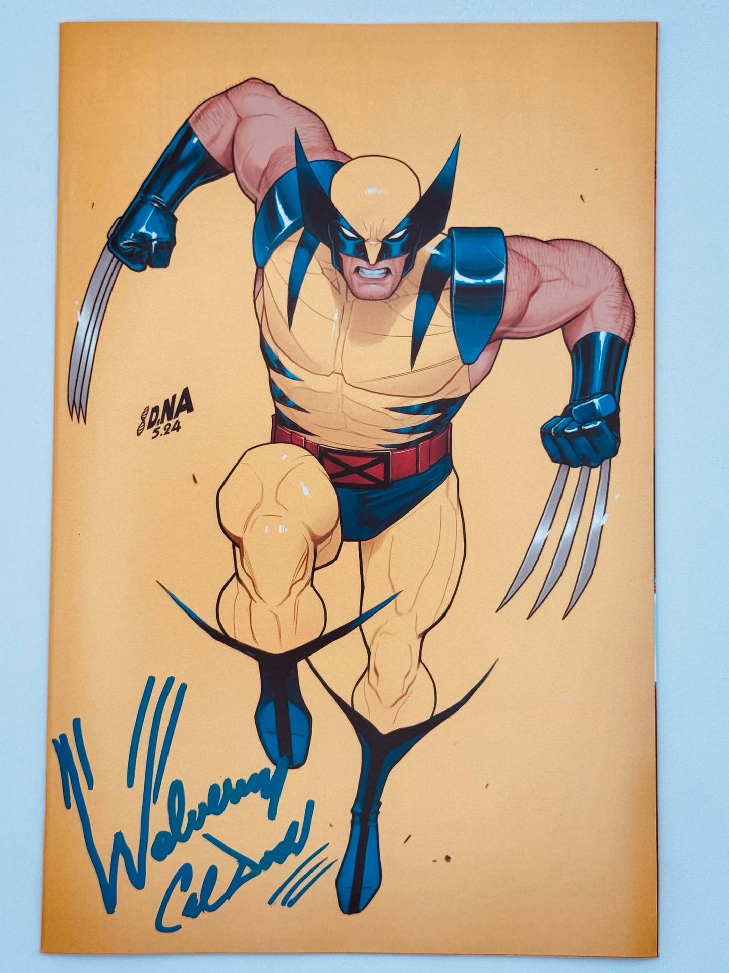 WOLVERINE #88 FACSIMILE SIGNED Cal Dodd (Wolverine) | D. Nakayama Virgin Var