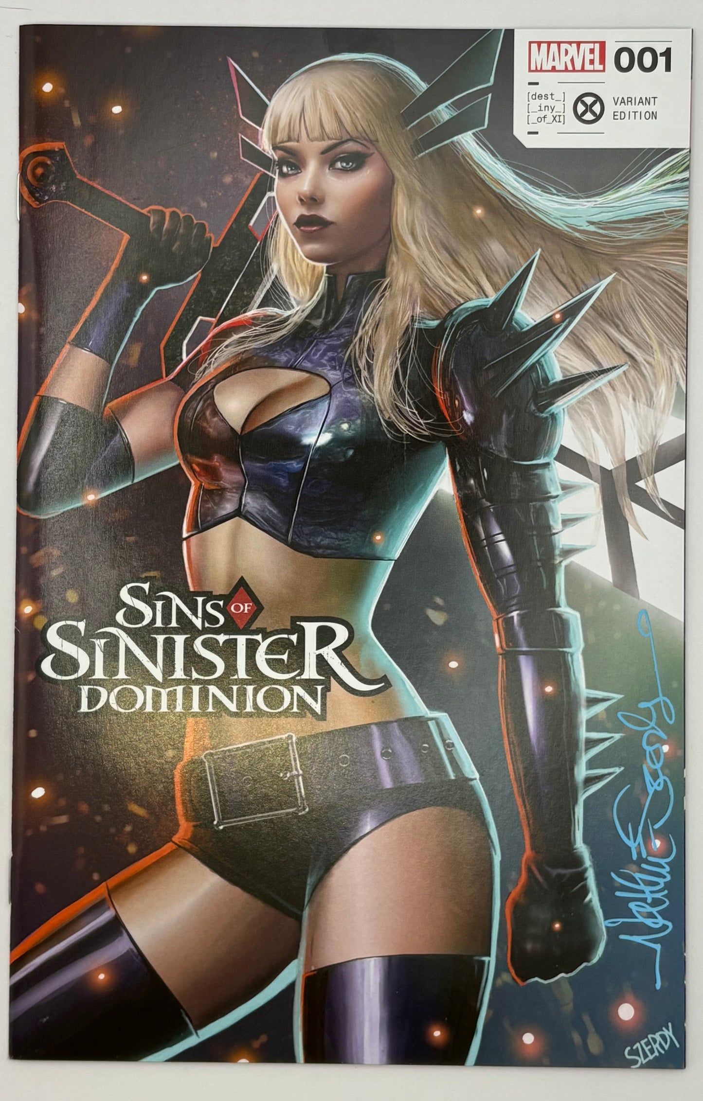 SINS OF SINISTER DOMINION #1 SIGNED Nathan Szerdy Var w/COA IN STOCK