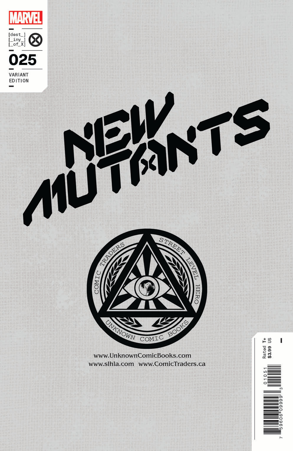New Mutants 25 Unknown Comics Derrick Chew Exclusive Var (04/27/2022) (05/04/2022) (05/11/2022) (05/18/2022)