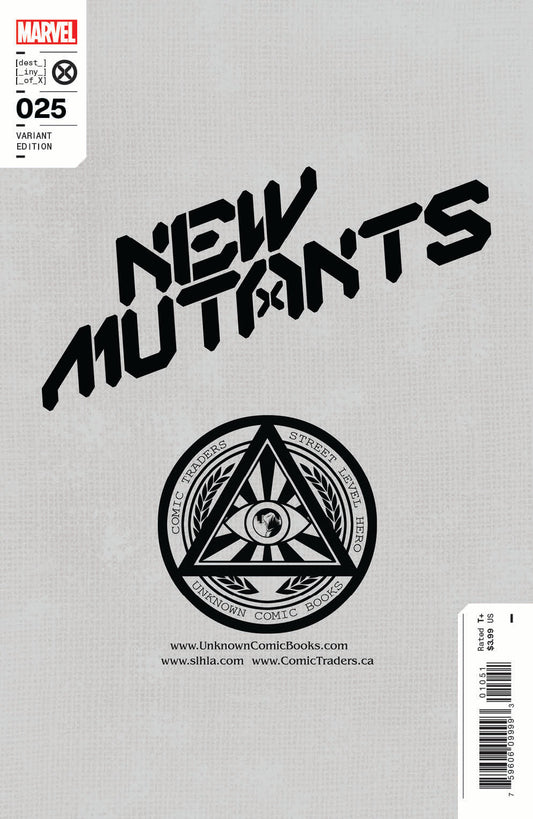 New Mutants 25 Unknown Comics Derrick Chew Exclusive Var (04/27/2022) (05/04/2022) (05/11/2022) (05/18/2022)