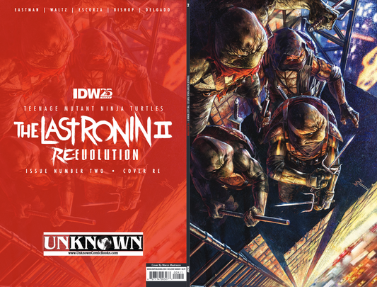 Teenage Mutant Ninja Turtles: The Last Ronin Ii--Re-Evolution #2 Unknown Comic Marco Mastrazzo Exclusive Virgin Var (06/12/2024)