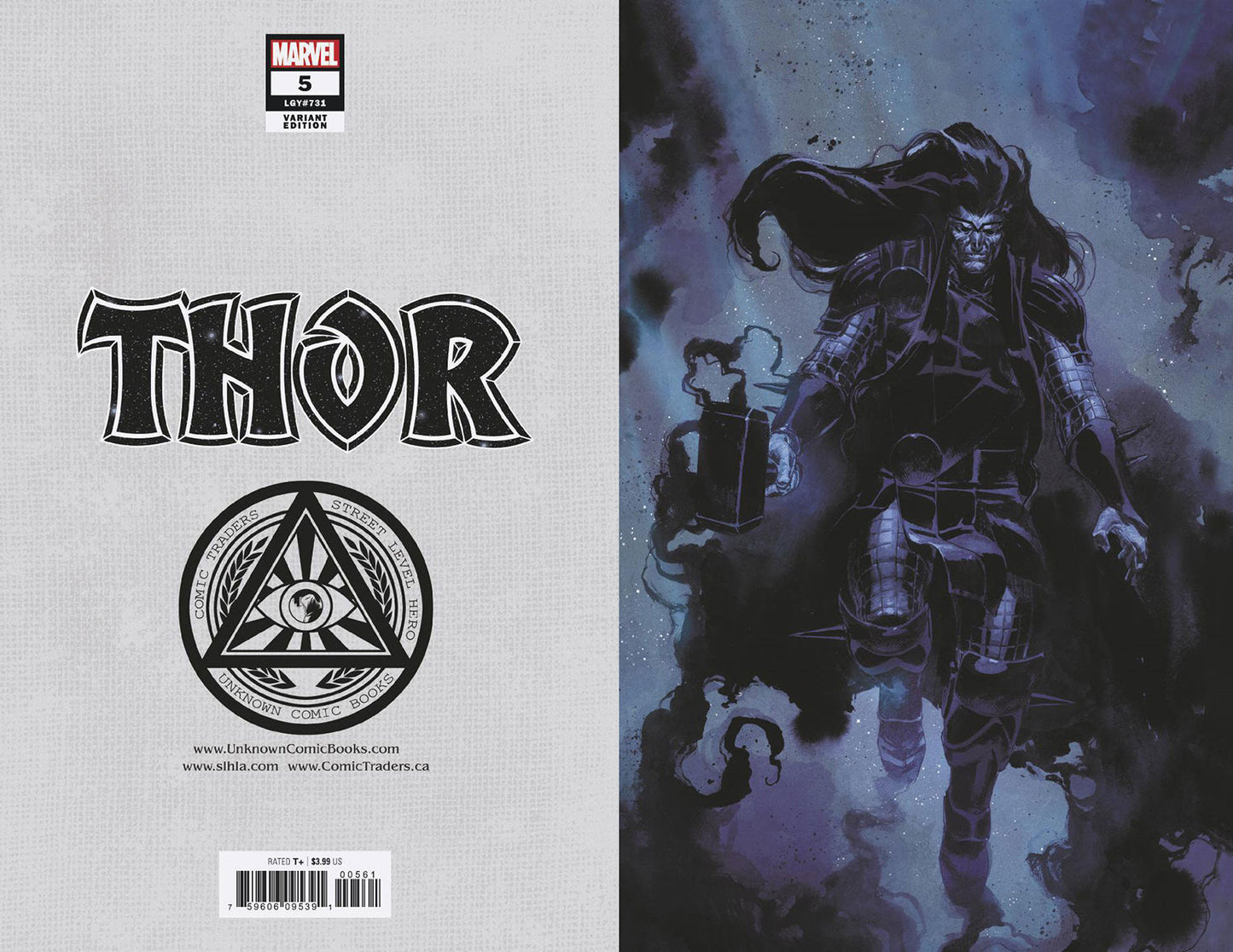 THOR #5 UNKNOWN COMICS EXCLUSIVE 3RD PTG KLEIN VIRGIN VAR (09/02/2020)