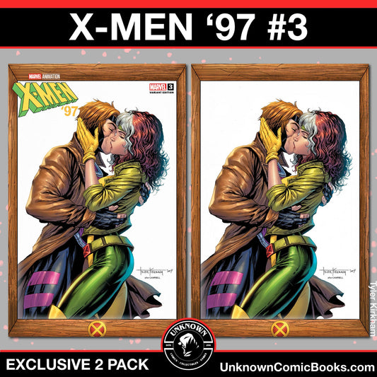 [2 Pack] X-Men '97 #3 Unknown Comics Tyler Kirkham Exclusive Var [Fhx] (05/22/2024)
