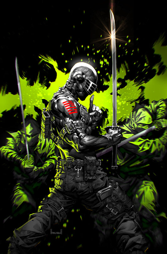 SNAKE EYES DEADGAME #3 (OF 6) UNKNOWN COMICS KAEL NGU EXCLUSIVE VIRGIN GREEN VAR (11/25/2020)