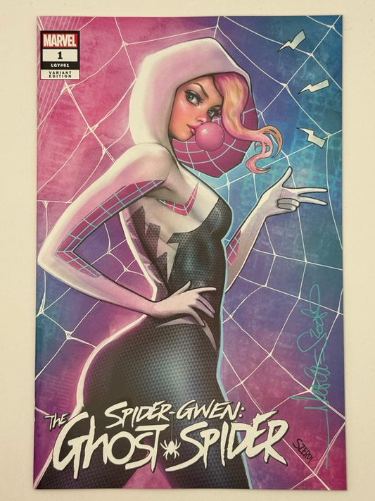 [Signed by Nathan Szerdy] SPIDER-GWEN: THE GHOST-SPIDER #1 UNKNOWN COMICS NATHAN SZERDY EXCLUSIVE VAR [IN STOCK]
