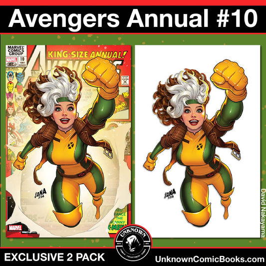[2 Pack] Avengers Annual #10 Unknown Comics David Nakayama Exclusive Var Facsimile Edition (05/29/2024)