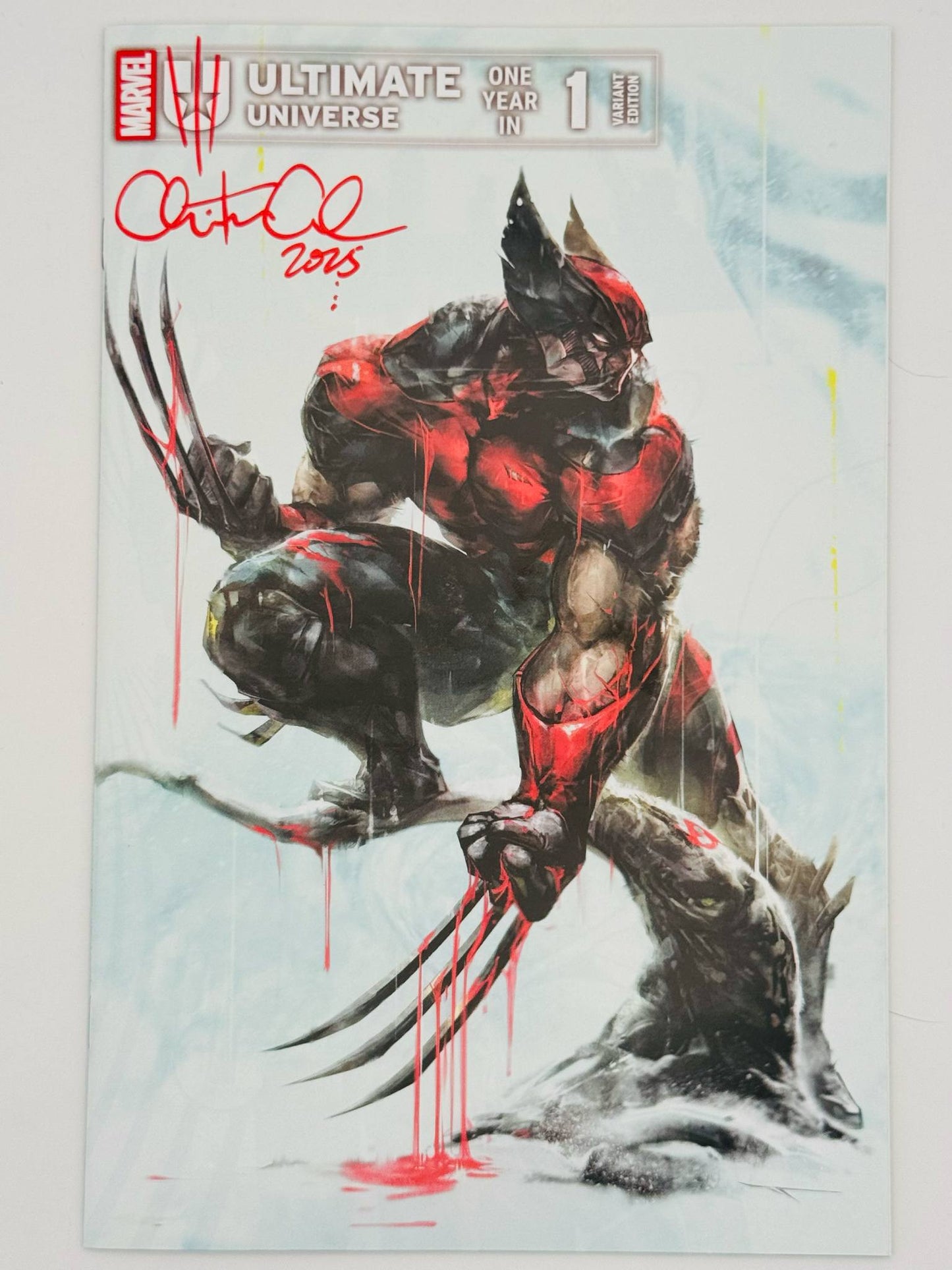ULTIMATE UNIVERSE: ONE YEAR IN #1 2ND PTG SIGNED Chris Condon Ivan Tao Var