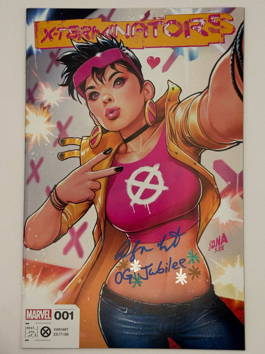 X-TERMINATORS #1 SIGNED Alyson Court (Jubilee) | D. Nakayama Var