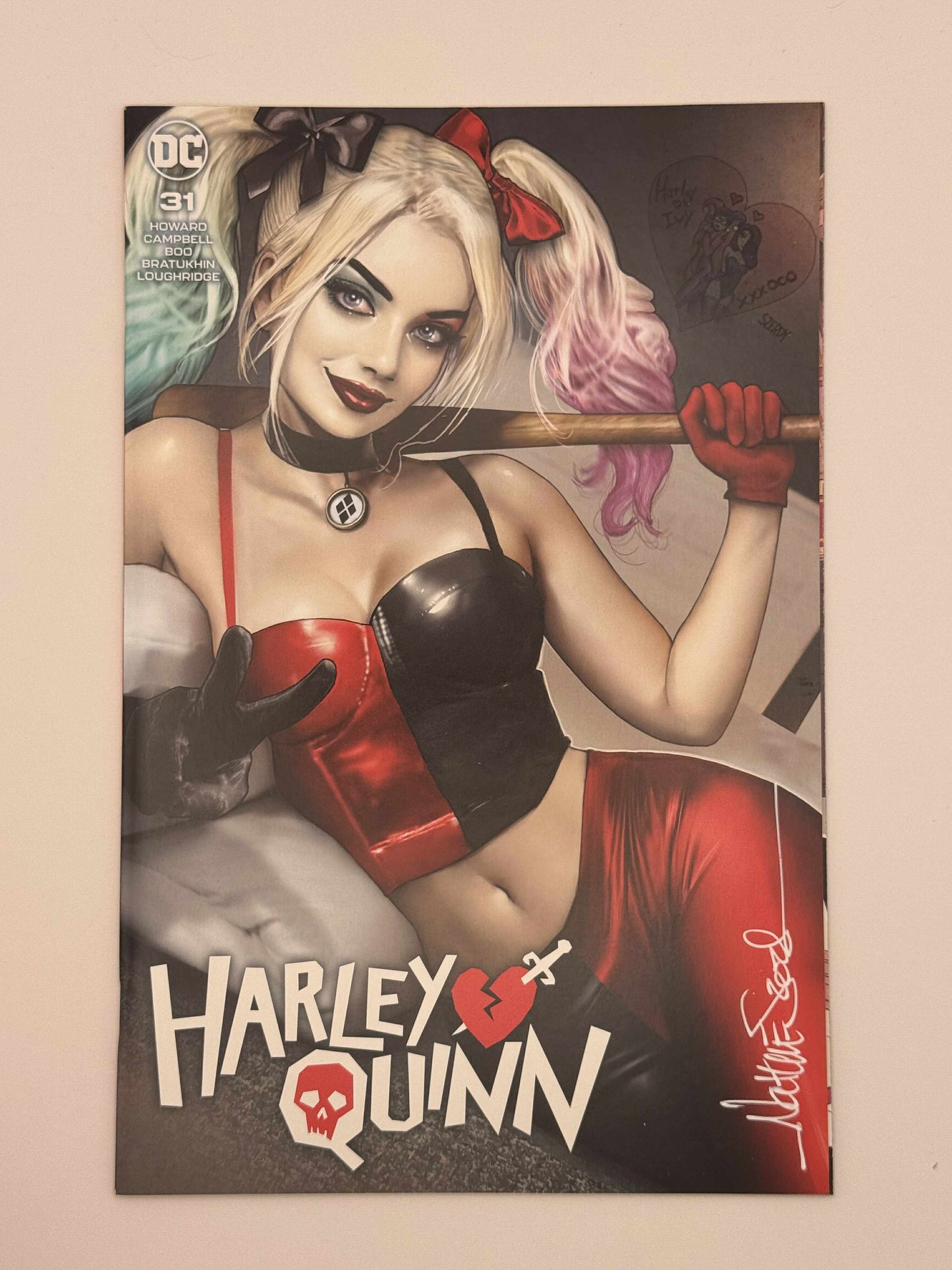 [Signed by Nathan Szerdy] HARLEY QUINN #31 NATHAN SZERDY (616) EXCLUSIVE VAR [IN STOCK]
