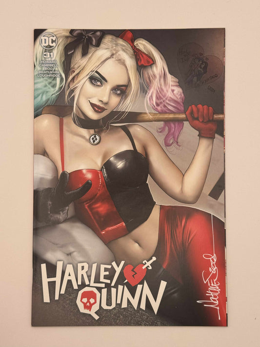 [Signed by Nathan Szerdy] HARLEY QUINN #31 NATHAN SZERDY (616) EXCLUSIVE VAR [IN STOCK]