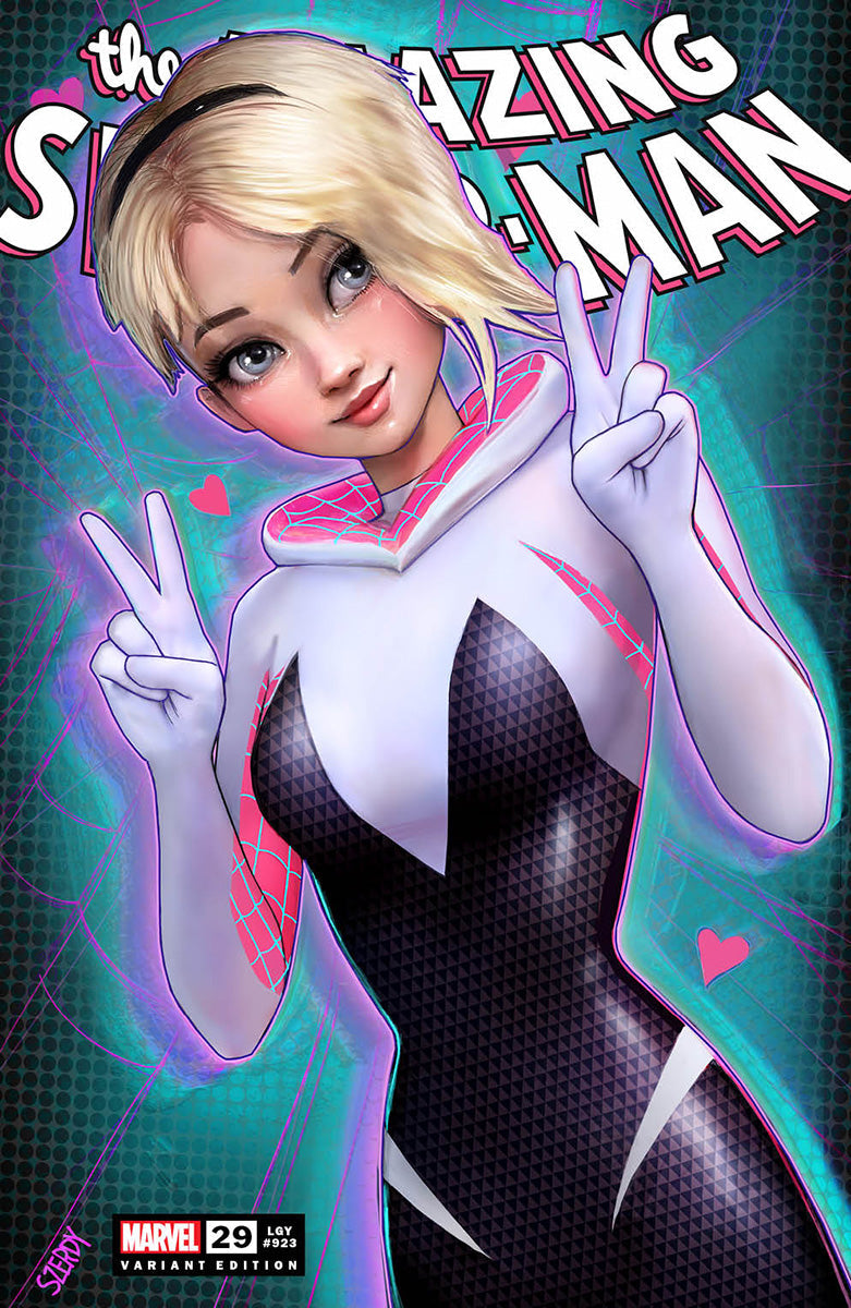 [Signed by Nathan Szerdy] AMAZING SPIDER-MAN #29 UNKNOWN COMICS NATHAN SZERDY EXCLUSIVE VAR [IN STOCK]