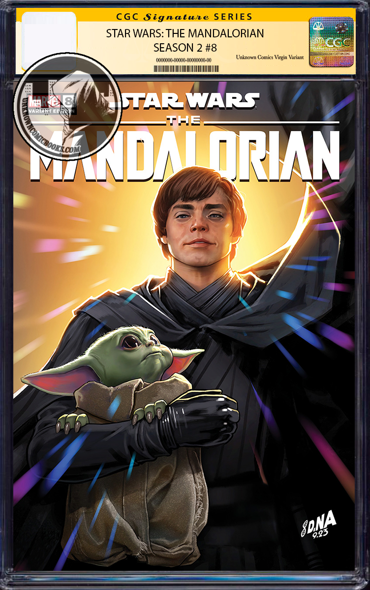 STAR WARS: THE MANDALORIAN SEASON 2 #8 UNKNOWN COMICS DAVID NAKAYAMA EXCLUSIVE VAR [CGC YELLOW LABEL] (08/28/2024)