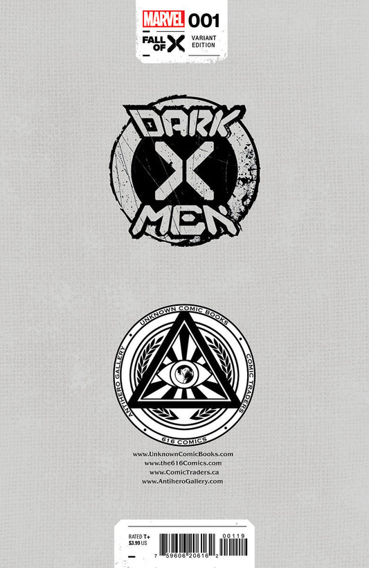 Dark X-Men #1 [Fall] Unknown Comics Ejikure Exclusive Var (08/16/2023)