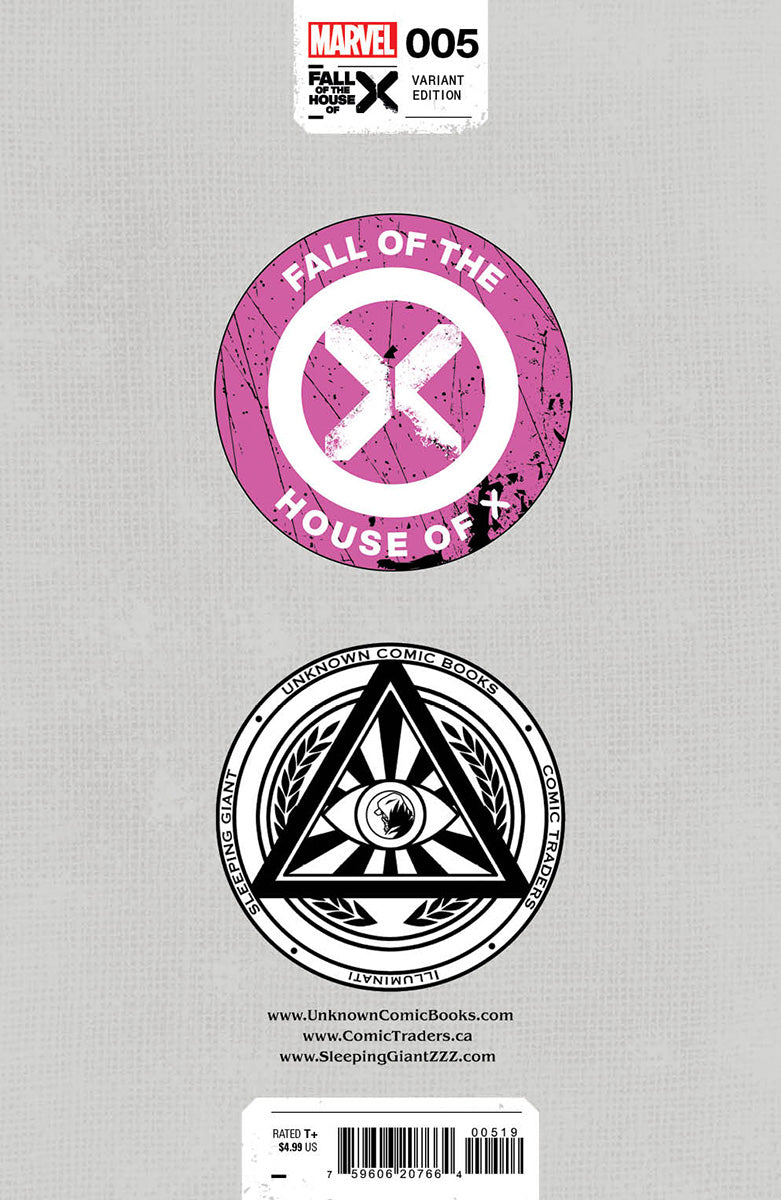 [2 Pack] Fall Of The House Of X #5 Unknown Comics Miguel Mercado Exclusive Var [Fhx] (05/22/2024)