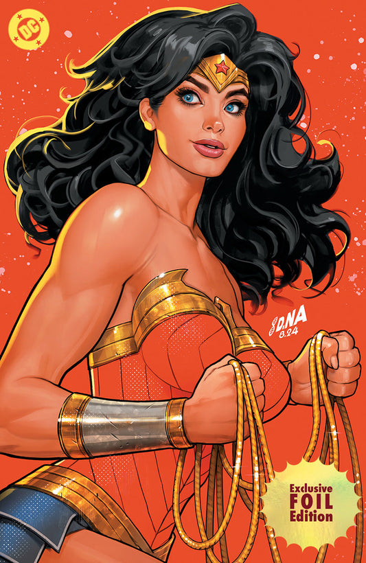 [SIGNED W/ COA] [FOIL] WONDER WOMAN #14 DAVID NAKAYAMA NYCC EXCLUSIVE VIRGIN VAR  [IN STOCK]