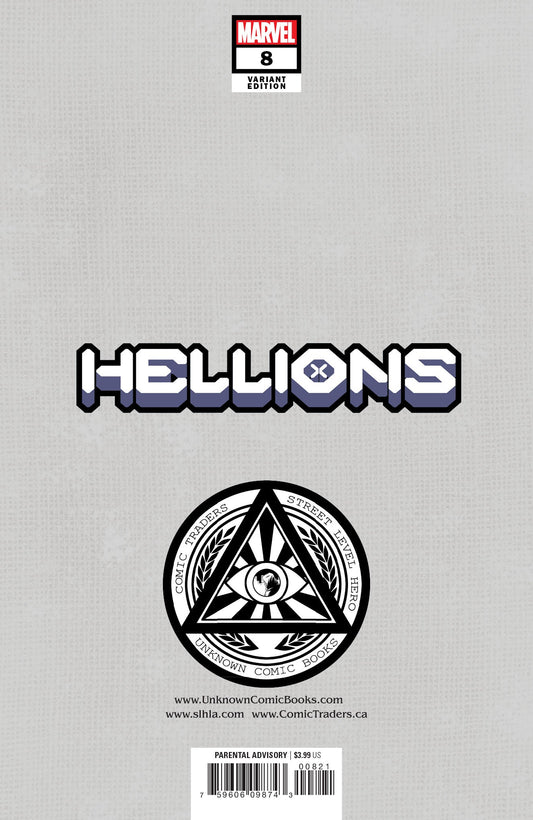 Hellions #8 Unknown Comics Jay Anacleto Exclusive Var (01/06/2021)