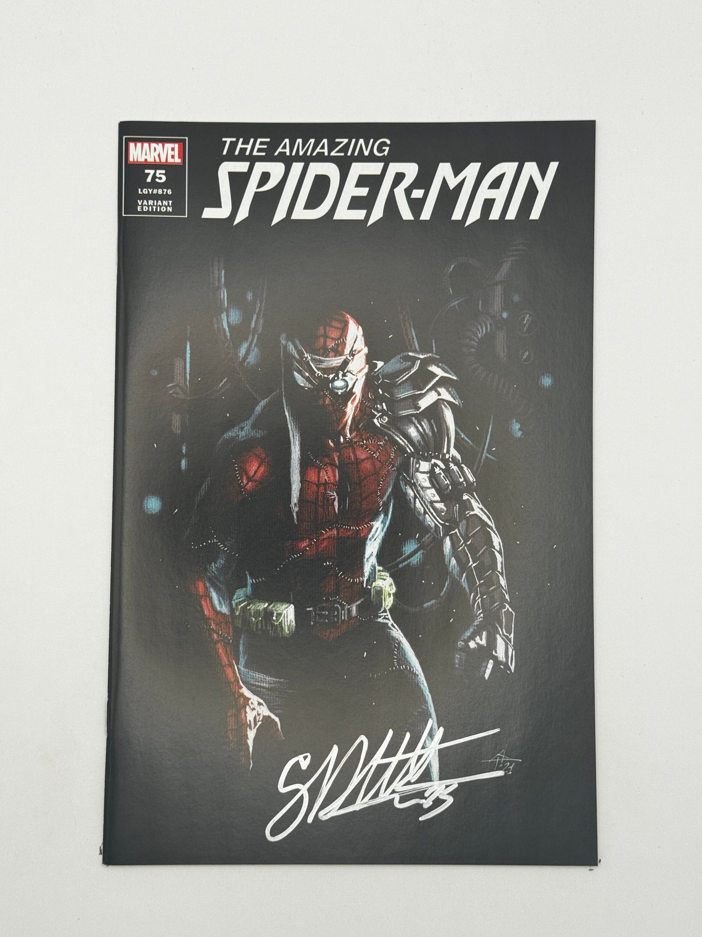 [Signed by Gabriele Dell'Otto] Amazing Spider-Man #75 Unknown Comics Gabriele Dell_Otto Exclusive Var [INST]