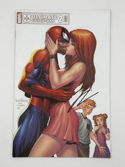[Signed by Hickman] Ultimate Spider-Man #2 Unknown Comics Kirkham Exclusive Var [INST]