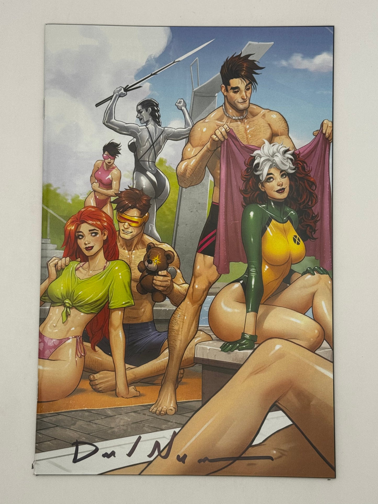 [Signed by David Nakayama] WOLVERINE #37 [FALL] VIRGIN UNKNOWN COMICS DAVID NAKAYAMA HELLFIRE EXCLUSIVE VAR