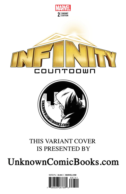 Infinity Countdown #2 (Of 5) Unknown Comic Books Granov Exclusive VIRGIN VAR 4/18/2018