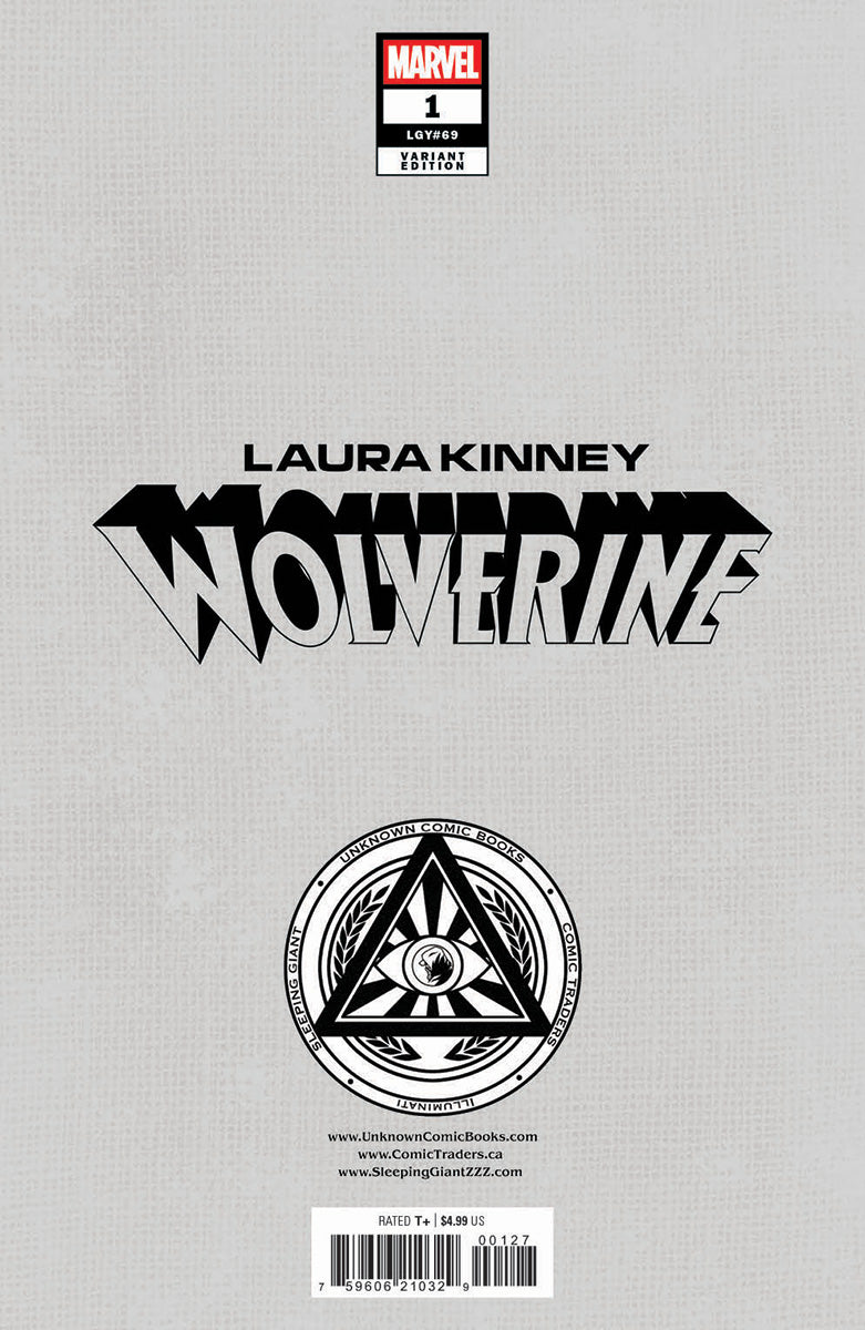 [2 Pack] Laura Kinney: Wolverine #1 Unknown Comics Sabine Rich Exclusive Var (12/11/2024)