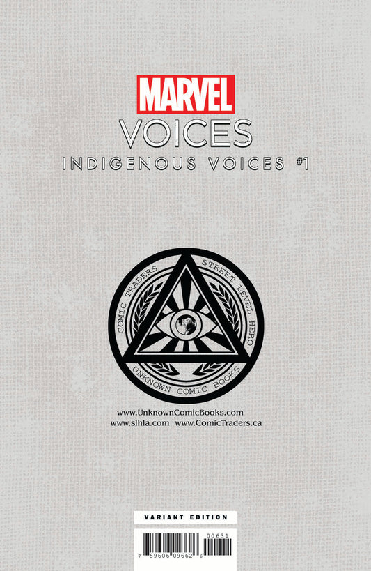 Marvels Voices Indigenous Voices #1 Unknown Comic David Mack Exclusive Var (11/25/2020)