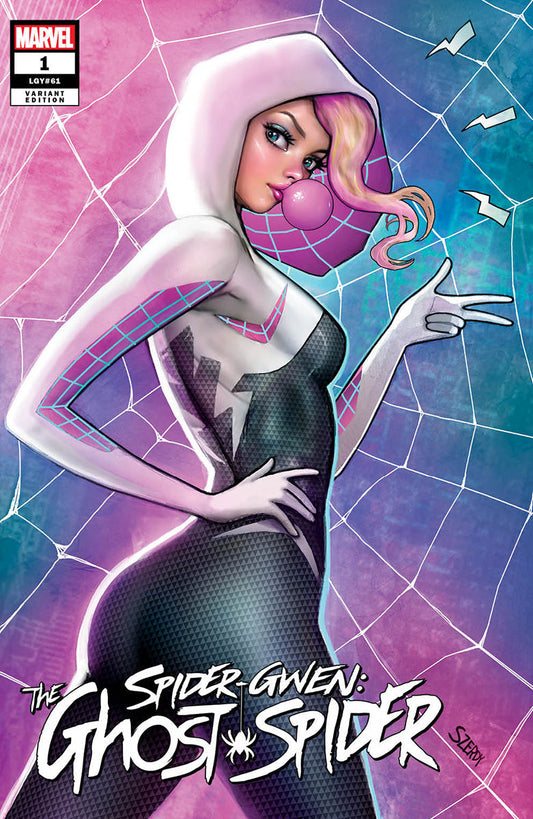 [Signed by Nathan Szerdy] SPIDER-GWEN: THE GHOST-SPIDER #1 UNKNOWN COMICS NATHAN SZERDY EXCLUSIVE VAR [IN STOCK]