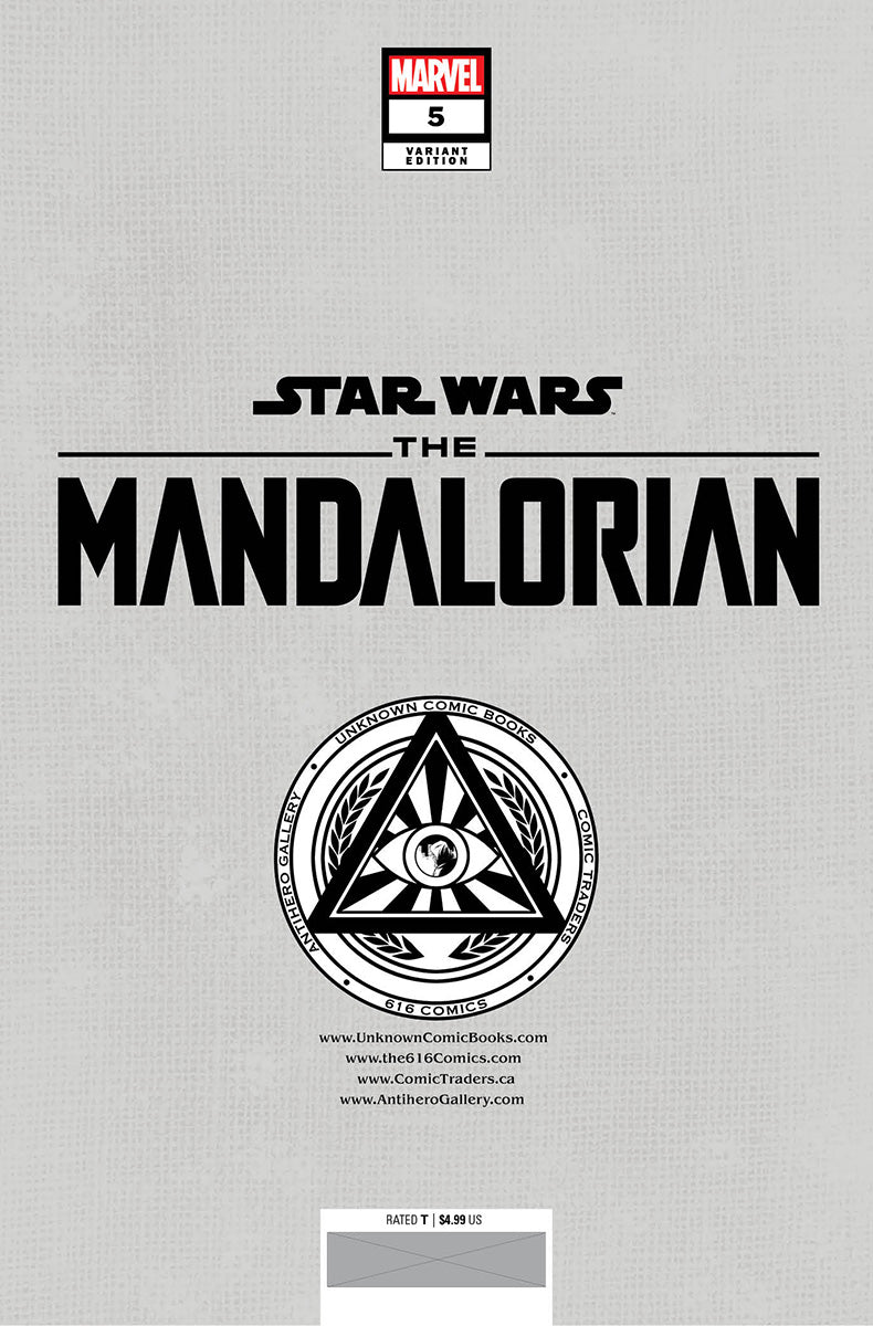 [2 Pack] Star Wars: The Mandalorian Season 2 #5 Unknown Comics Peach Momoko Exclusive Var (10/11/2023)