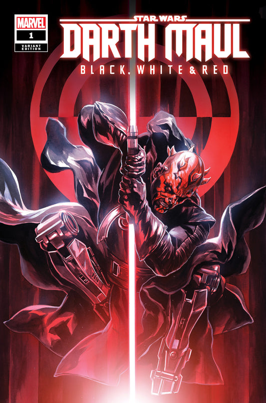 [2 Pack] Star Wars: Darth Maul - Black, White & Red #1 Unknown Comics Felipe Massafera Exclusive Var (04/24/2024)