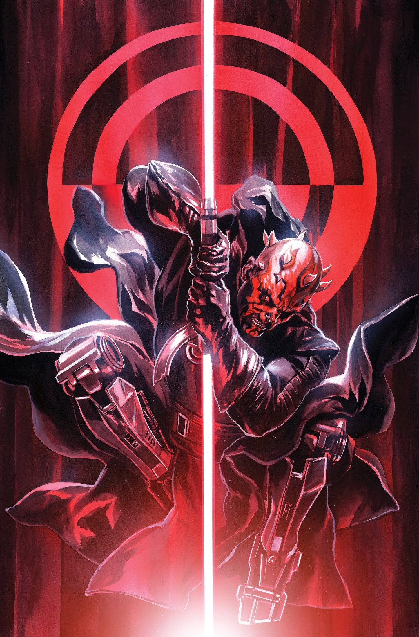 [2 Pack] Star Wars: Darth Maul - Black, White & Red #1 Unknown Comics Felipe Massafera Exclusive Var (04/24/2024)
