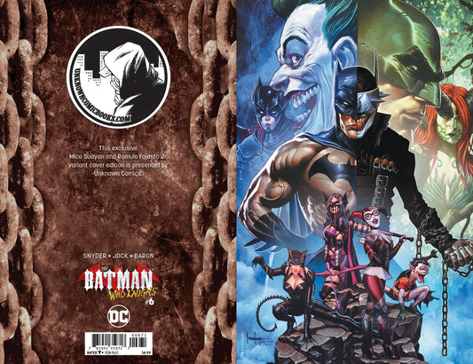 Batman Who Laughs #6 (Of 6) Unknown Comic Suayan Exclusive Virgin (06/12/2019)