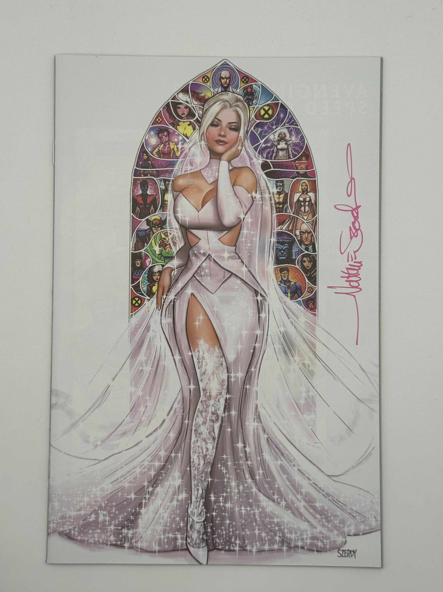 [Signed by Nathan Szerdy] INVINCIBLE IRON MAN #10 [FALL] UNKNOWN COMICS NATHAN SZERDY EXCLUSIVE VIRGIN VAR [IN STOCK]