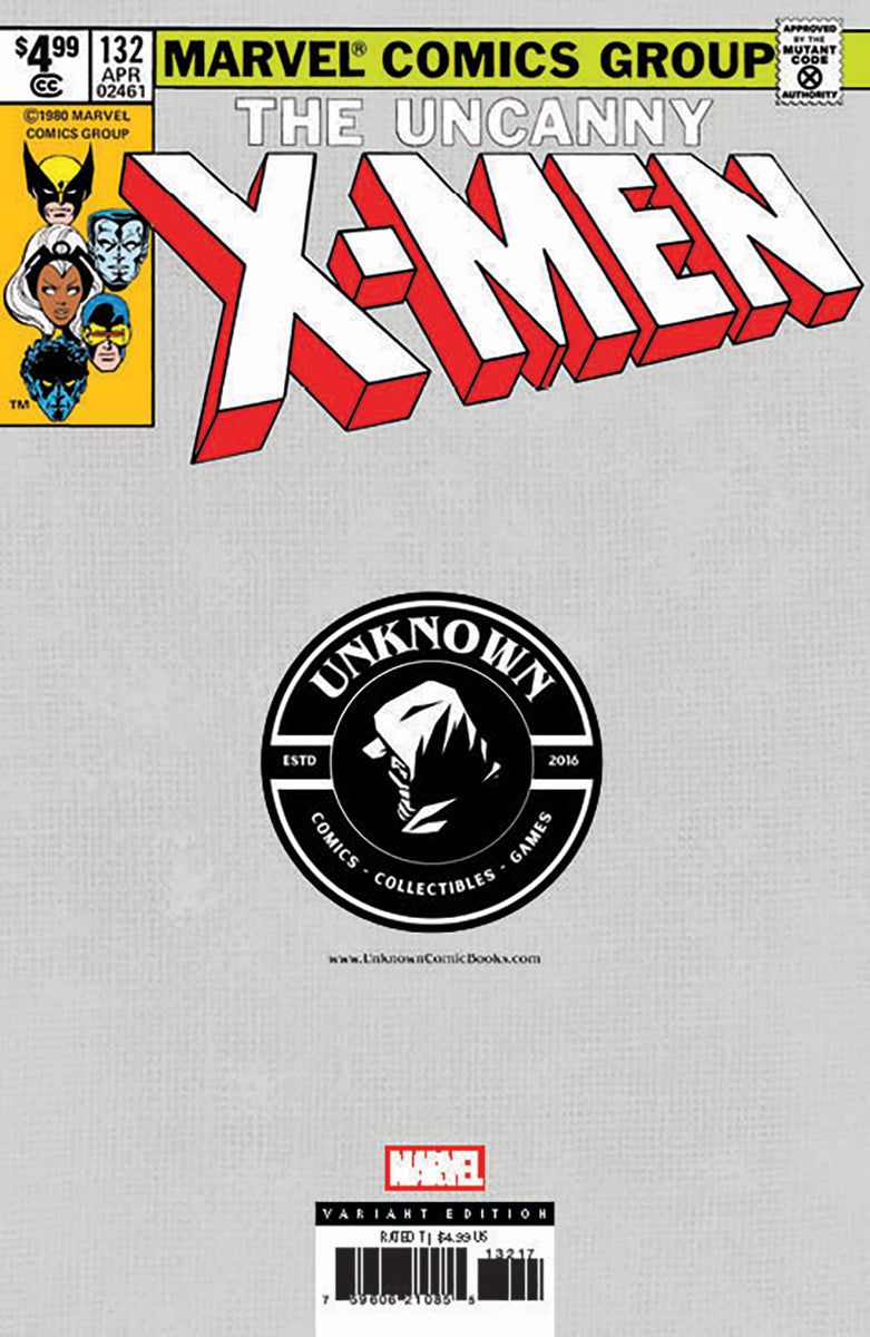 [2 PACK] Uncanny X-men #132 Facsimile Unknown Comics Exclusive Leirix Var (02/19/2025)