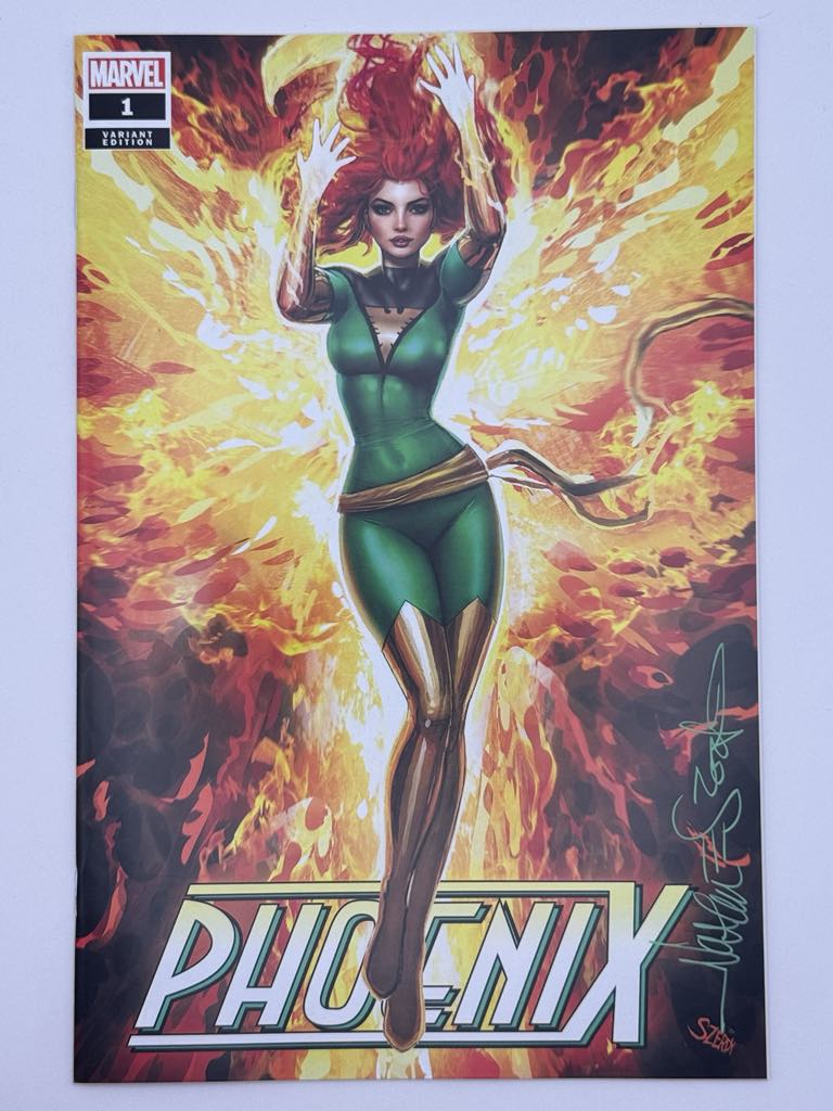 [Signed by Nathan Szerdy] PHOENIX #1 UNKNOWN COMICS NATHAN SZERDY VAR [IN STOCK]
