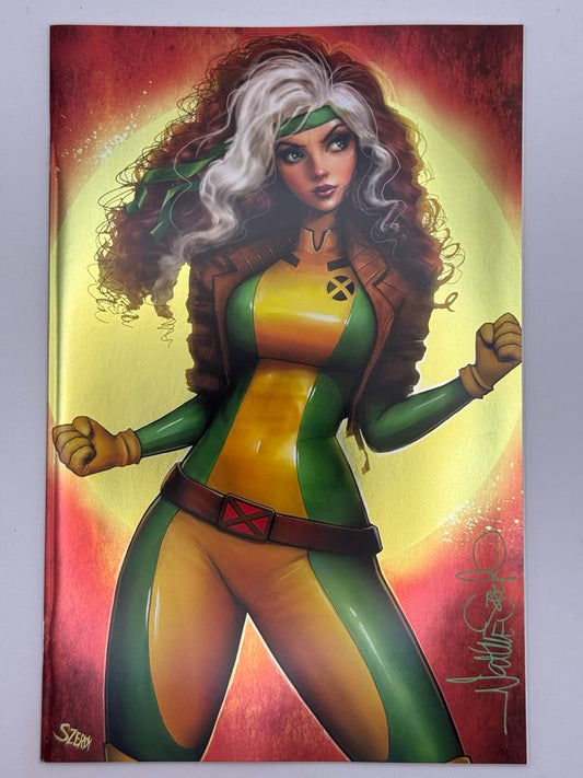 [Signed by Nathan Szerdy] [FOIL] AVENGERS ANNUAL #10 UNKNOWN COMICS NATHAN SZERDY EXCLUSIVE VAR FACSIMILE VIRGIN SDCC 2024 EDITION [IN STOCK]