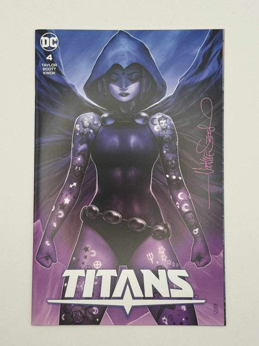 [SIGNED W/ COA] TITANS #4 NATHAN SZERDY (616) EXCLUSIVE VAR (05/29/2024)