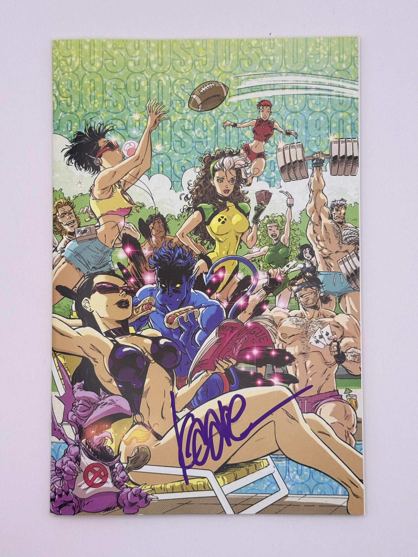 [Signed by Kaare Andrews] X-MEN #35 Unknown Comics Kaare Andrews Exclusive Virgin Var [IN STOCK]